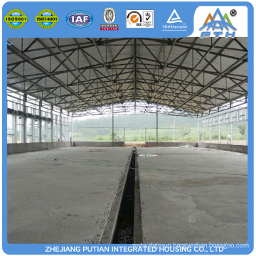 Best selling commercial prefabricated steel structure shop building house